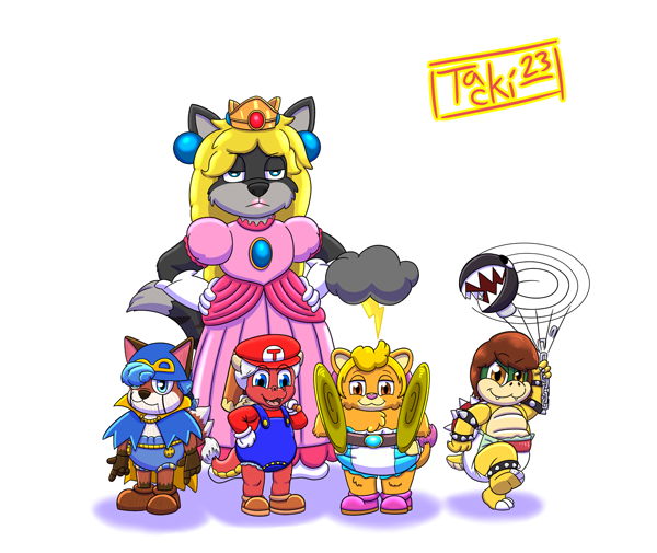 Friar as Mallow from Super Mario RPG with friends