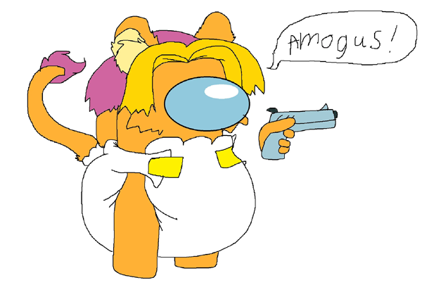 Friar as an amogus